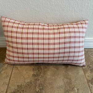 Plaid Throw Pillow